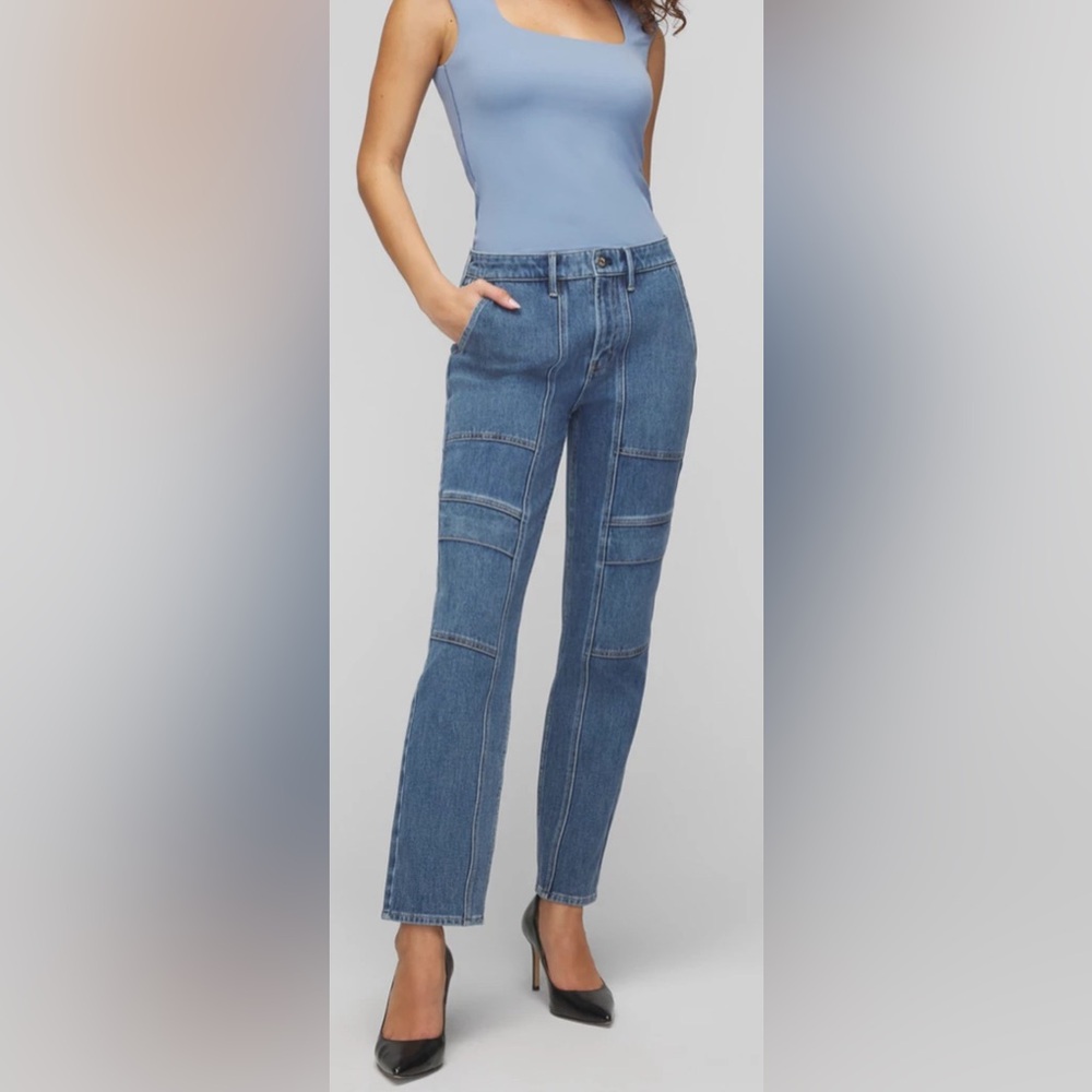 WHBM: High-Rise Cargo Jean